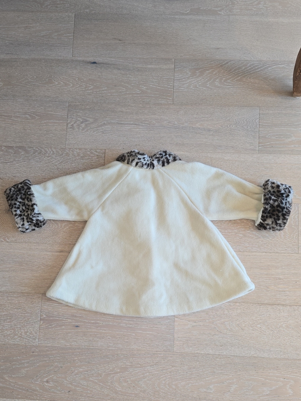 Davina Designs - Boston Faux-Fur Trim Girls' Coat - Leopard Accent - Picture 5 of 17